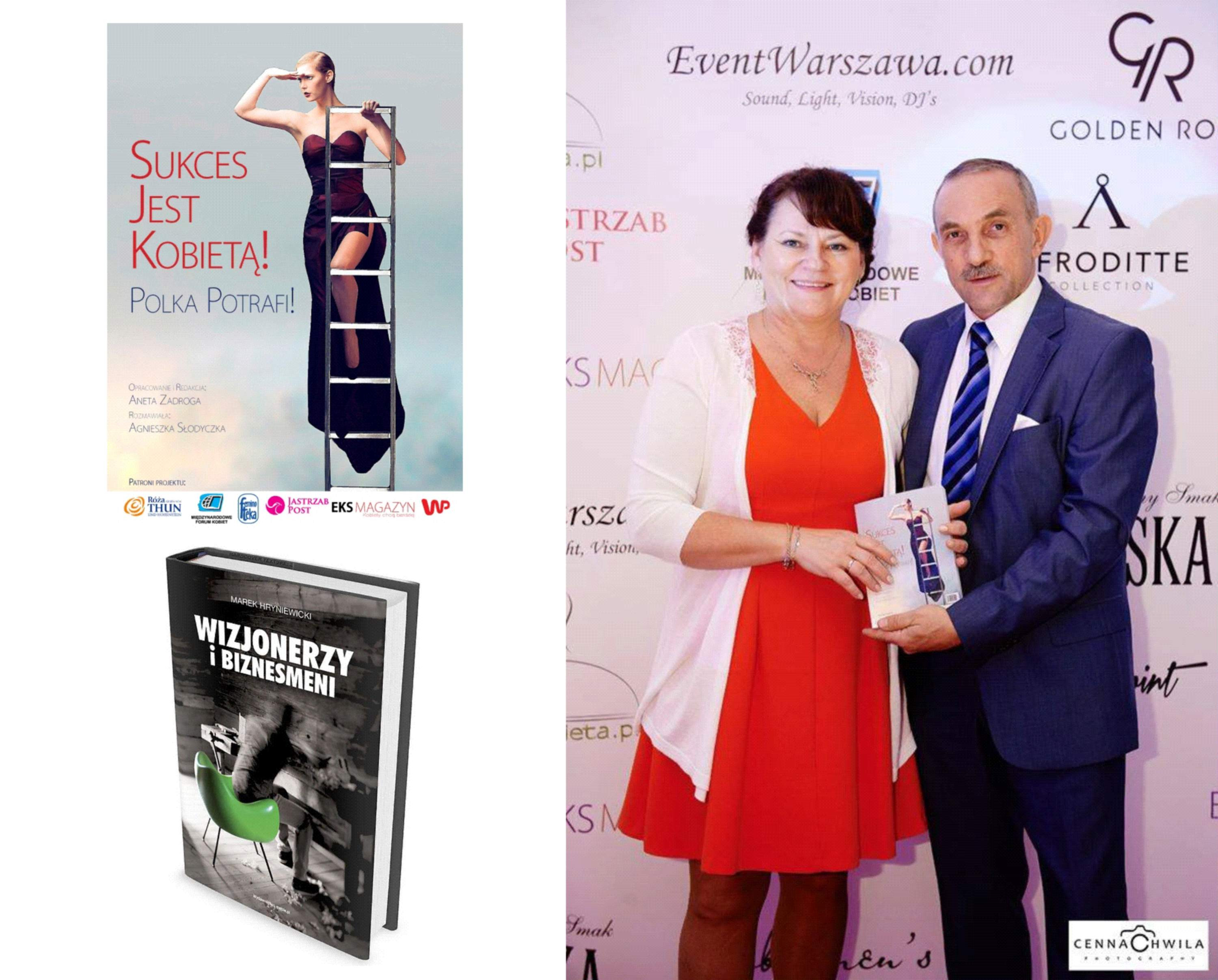 Prezesi Alina i Jan Szynaka bohaterami książek.