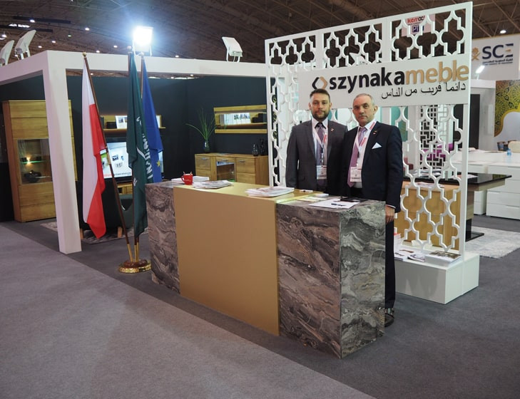 Udział firmy Szynaka-Meble w targach w Arabii Saudyjskiej