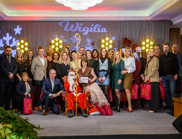 Wyróżnienia państwowe podczas świątecznego spotkania wigilijnego