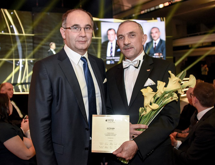 Pan Prezes Jan Szynaka w gronie finalistów prestiżowego konkursu EY Przedsiębiorca Roku
