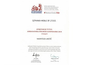 Ambasador Polskiej Gospodarki 2018