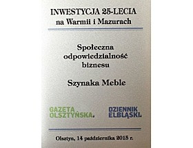 Inwestycja 25 lecia Warmii i Mazur