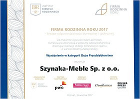 Firma Rodzinna Roku 2017