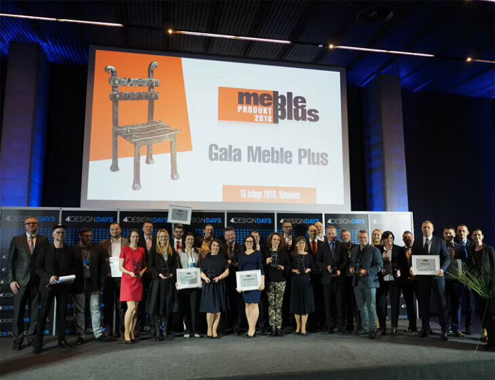 Meble Montenegro wyróżnione w konkursie Produkt 2018